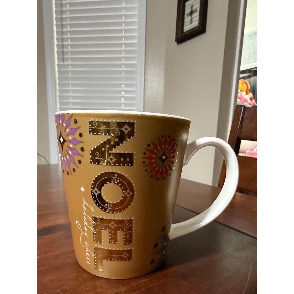 2006 Starbucks Coffee 14oz Coffee Mug Cup Noel Christmas